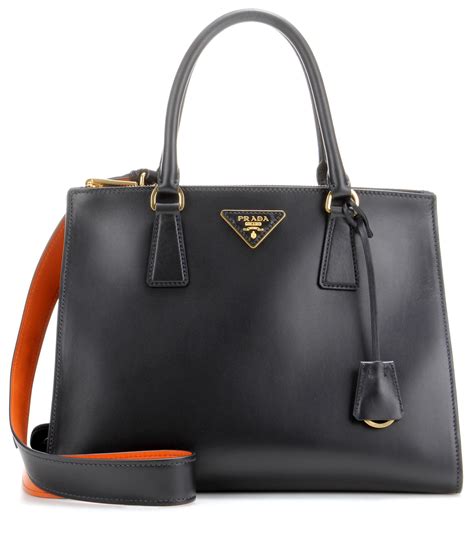 prada midi black handbag